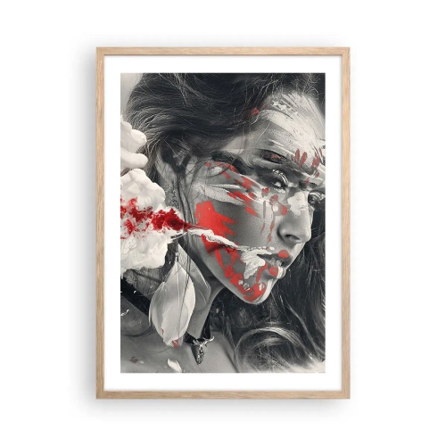 Plakat w ramie jasny dąb - W oparach absurdu - 50x70 cm