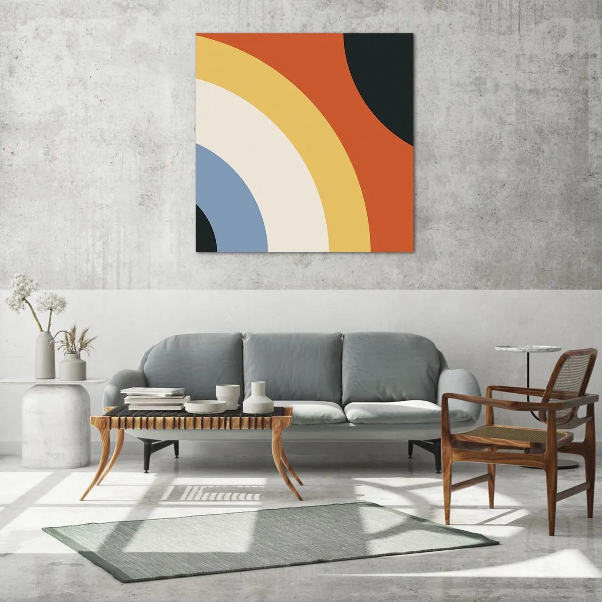 Obraz na szkle - Ku sobie - 50x50 cm