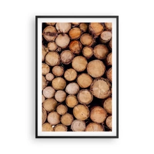 Plakat w czarnej ramie - Nowy początek - 61x91 cm