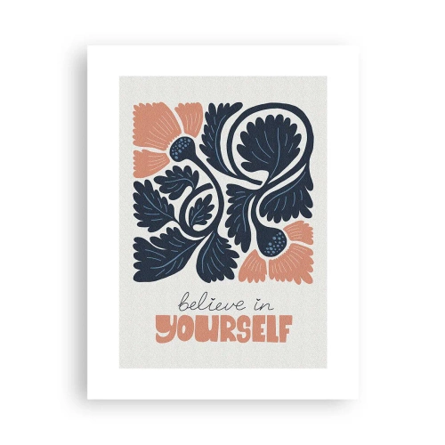 Plakat - I ty rozkwitaj - 30x40 cm