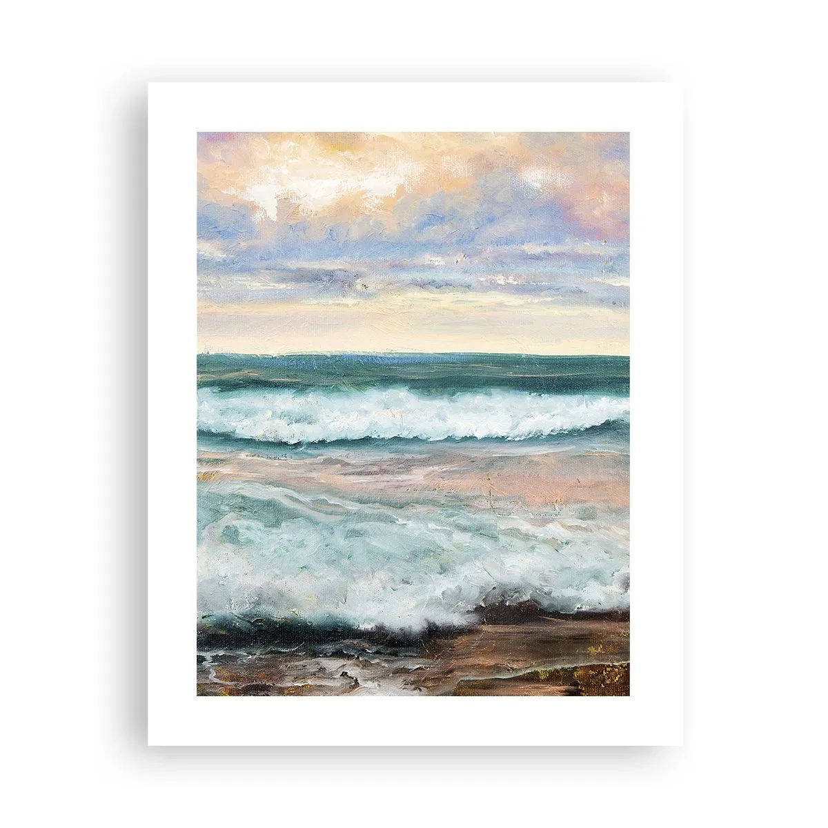 Plakat - Tutaj wygładzisz duszę - 40x50 cm