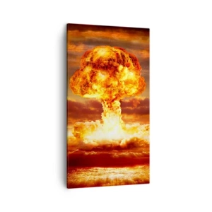 Obraz na płótnie - I stanie się koniec - 45x80 cm