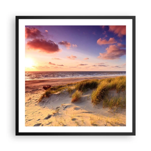 Plakat w czarnej ramie - Już latem pachnie powietrze - 60x60 cm