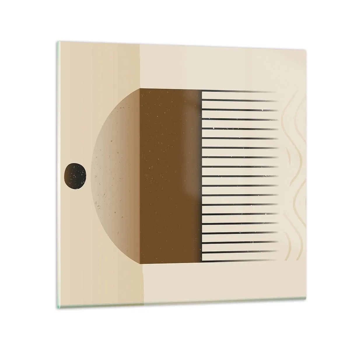 Obraz na szkle - Różne stany - 70x70 cm