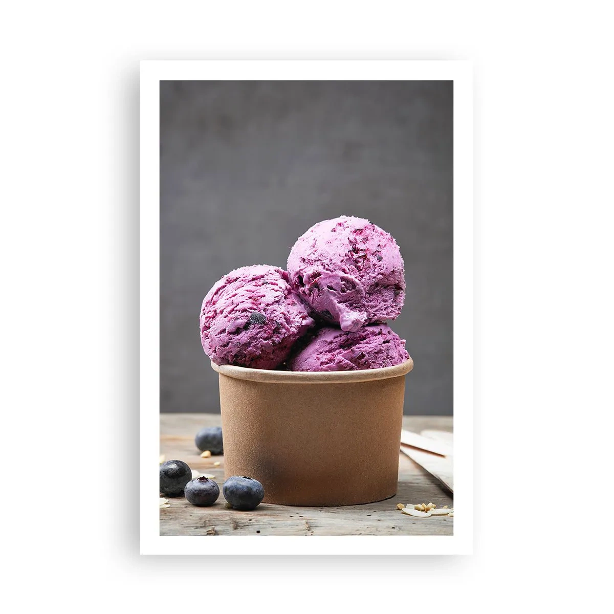 Plakat - Słodycz i chłód - 61x91 cm