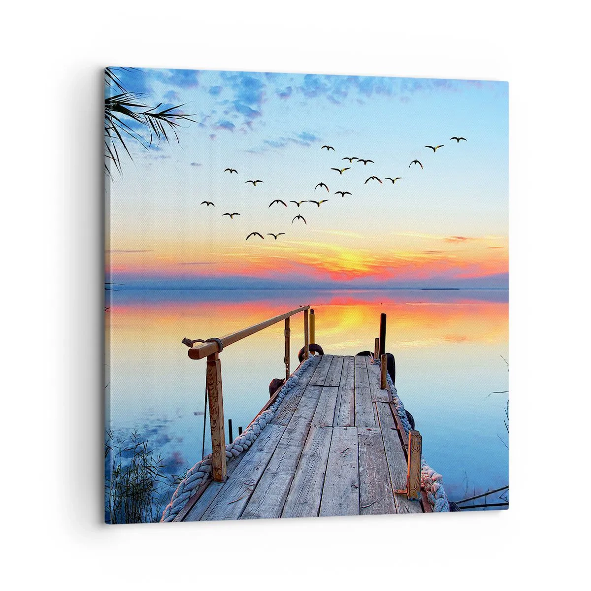 Obraz na płótnie - Pora wracać… - 60x60 cm