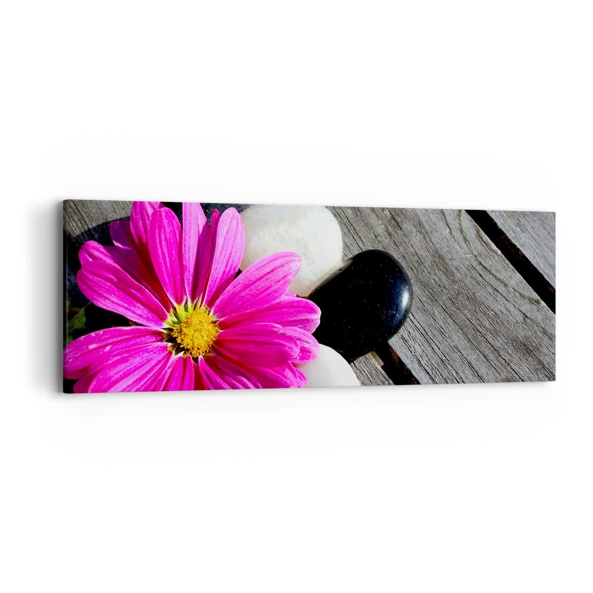 Obraz na płótnie - Odpoczynek na pomoście - 90x30 cm