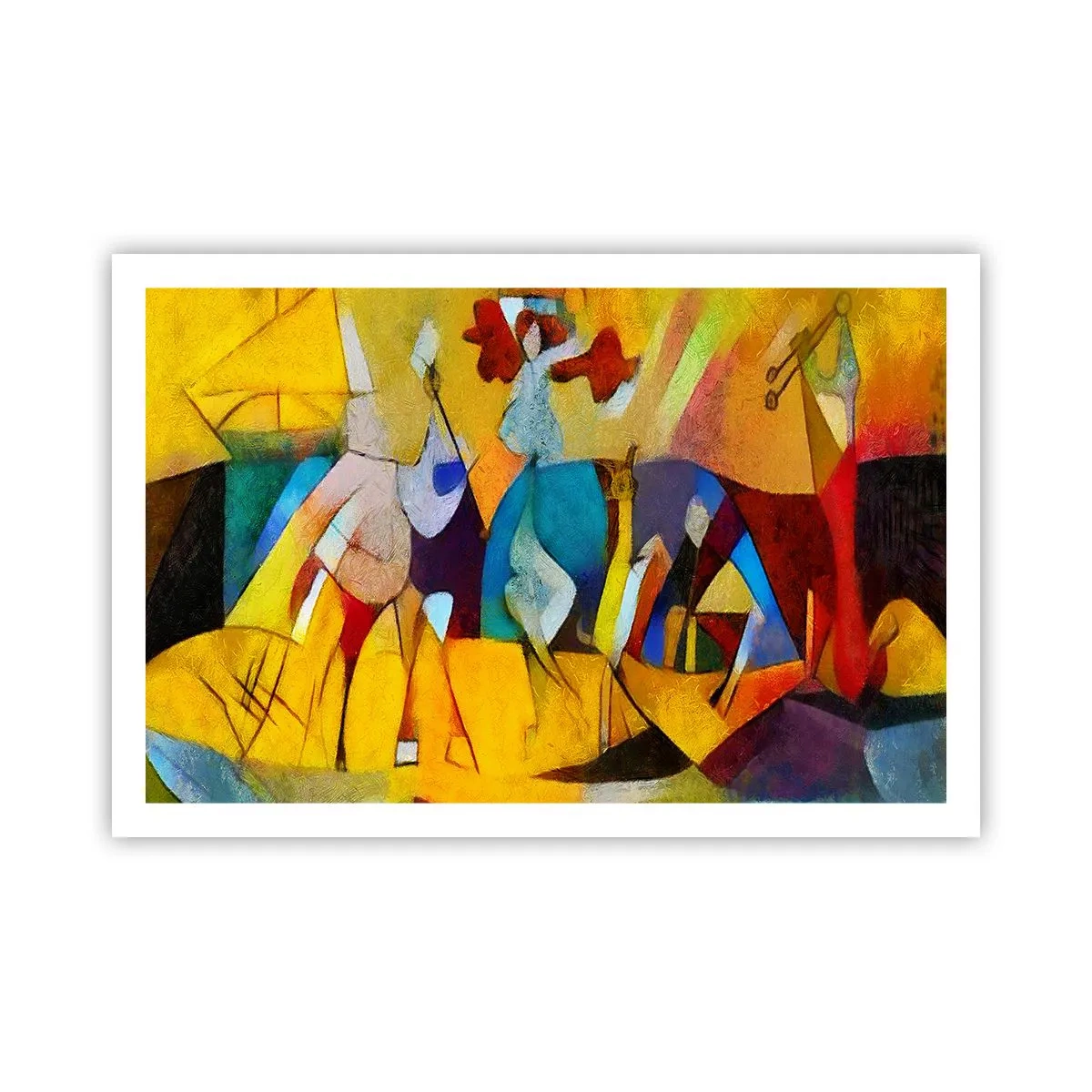 Plakat - Słońce - życie - radość - 91x61 cm