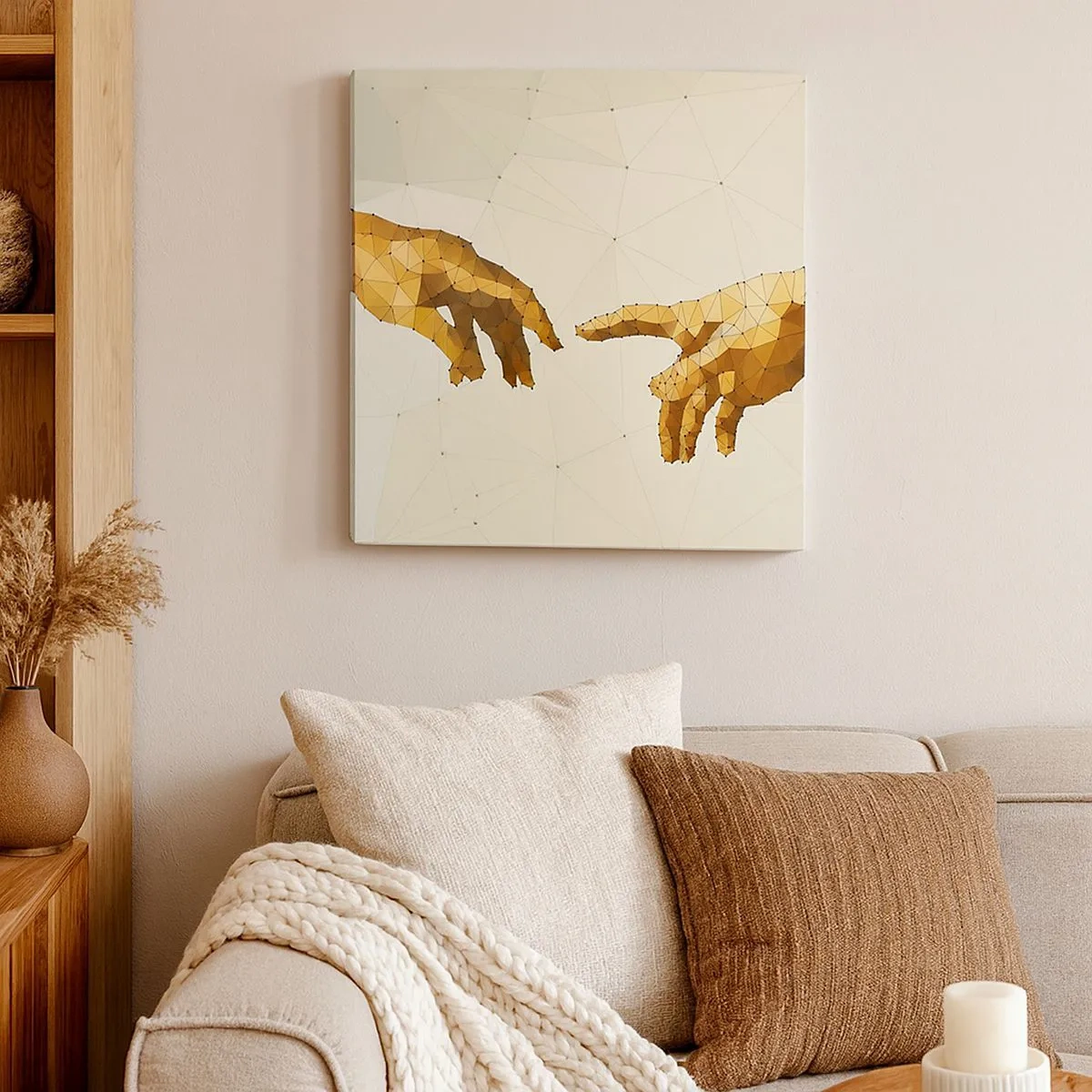 Obraz na płótnie - Boska geometria - 30x30 cm