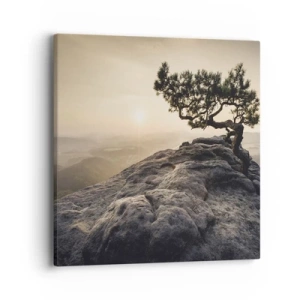 Obraz na płótnie - Życie zawsze zwycięża - 40x40 cm