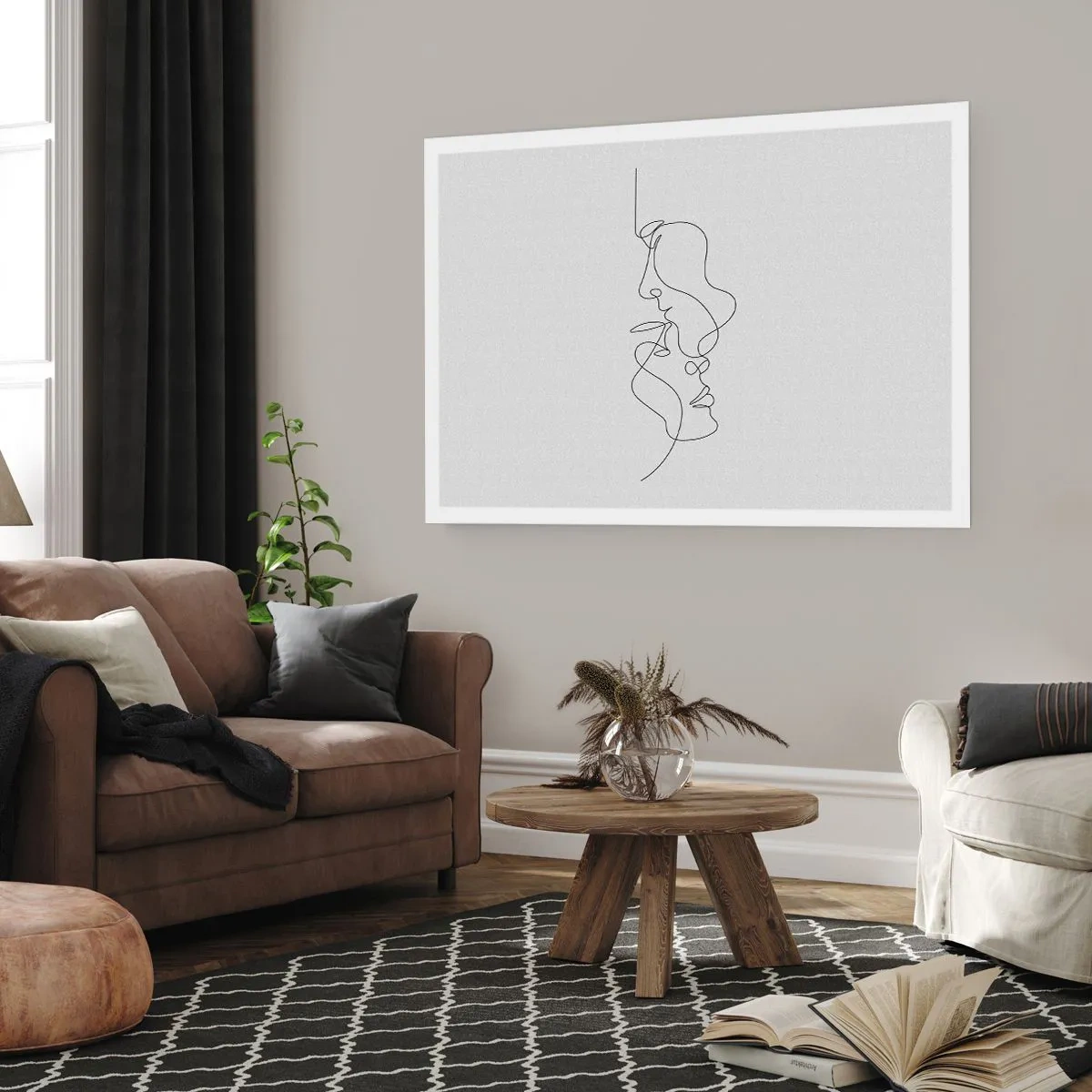 Plakat - Żar rzewnych żądz - 50x40 cm