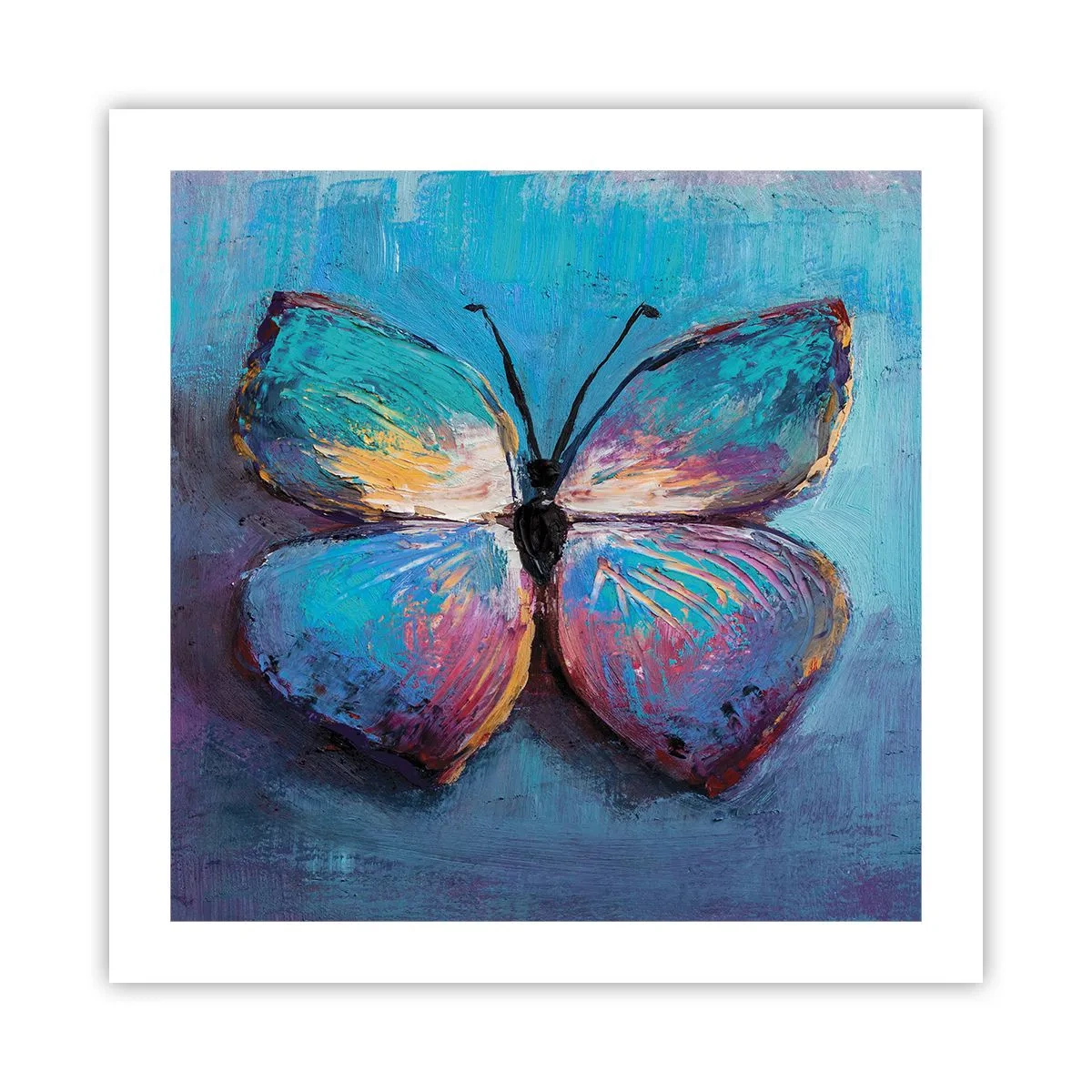 Plakat - W pełnej krasie - 50x50 cm