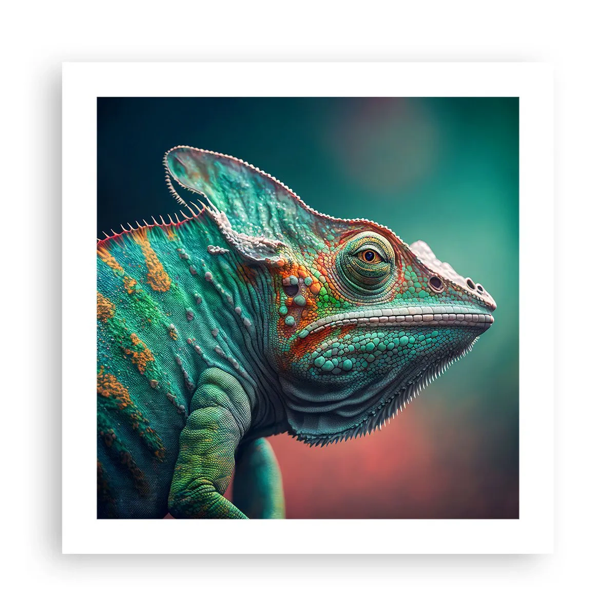 Plakat - Widzisz mnie? Niedobrze… - 50x50 cm