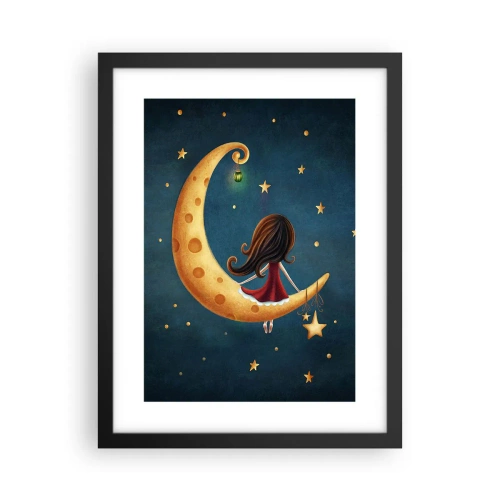 Plakat w czarnej ramie - Pewnego razu… - 30x40 cm