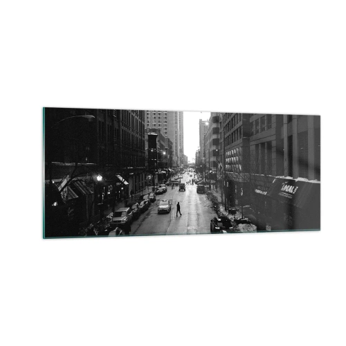 Obraz na szkle - Kolejny dzień jak co dzień - 100x40 cm