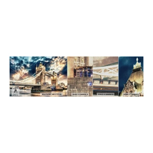 Fototapeta Próbka Premium Sand - Pomnik wiktoriańskiego imperium - Miasto, Londyn, Architektura - 100x30 cm