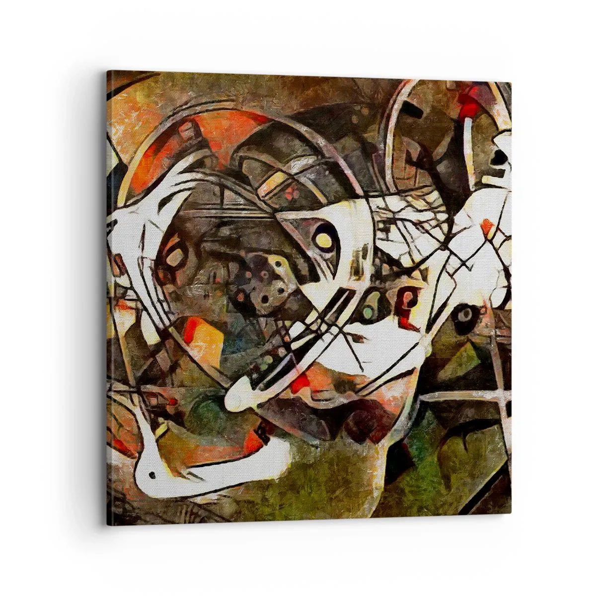 Obraz na płótnie - Słyszysz ruch? - 70x70 cm