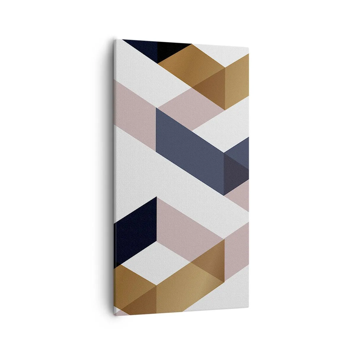 Obraz na płótnie - Płaszczyzny i kąty - 55x100 cm