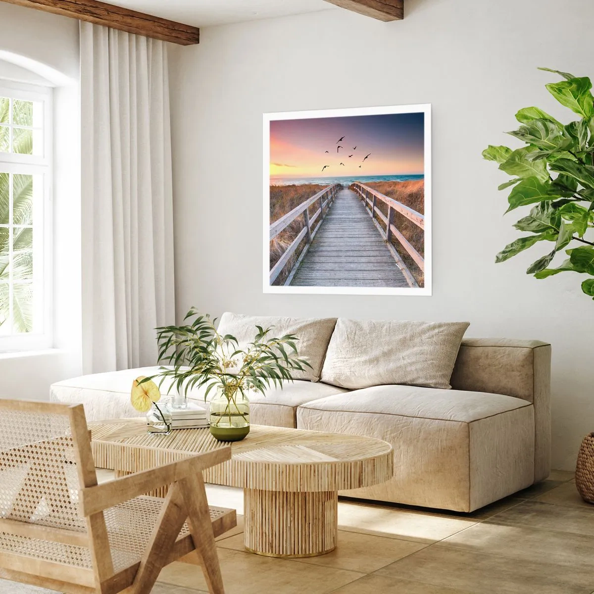 Plakat - Przestrzeń wzlotów - 60x60 cm