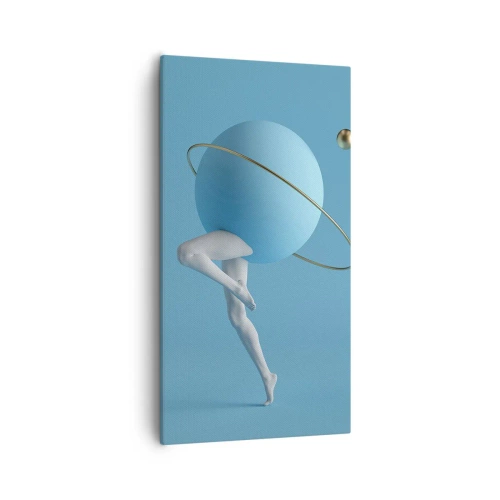 Obraz na płótnie - A planety szaleją - 55x100 cm