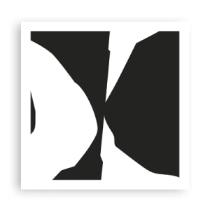 Plakat - Pozytyw -negatyw - 60x60 cm