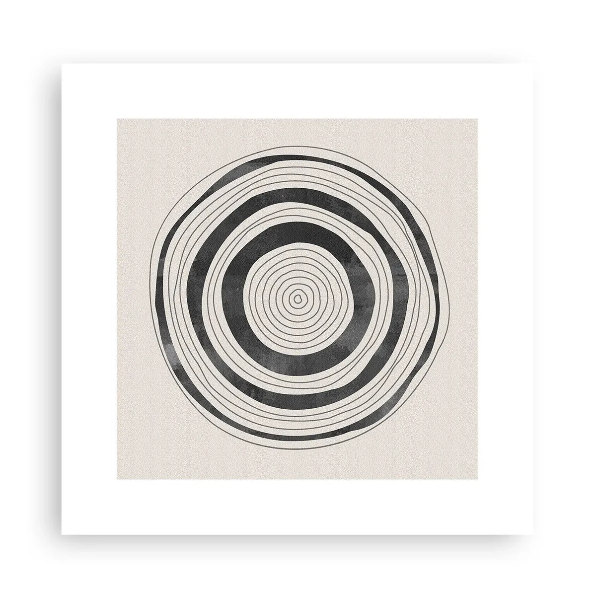 Plakat - Ważne to co pomiędzy - 30x30 cm