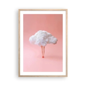 Plakat w ramie jasny dąb - Słodka obietnica - 50x70 cm