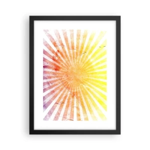 Plakat w czarnej ramie - Wschody i zachody - 30x40 cm