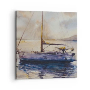 Obraz na płótnie - Wieczór w zatoce - 70x70 cm