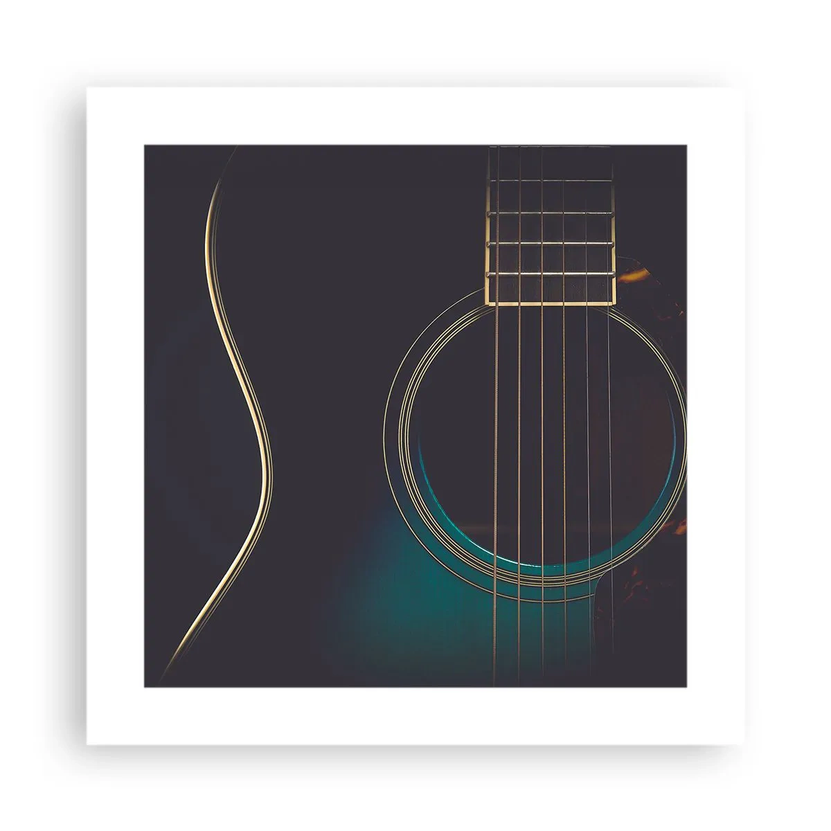 Plakat - Chwila zanim zabrzmi - 40x40 cm
