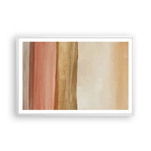 Plakat w białej ramie - Kompozycja wertykalna - 91x61 cm