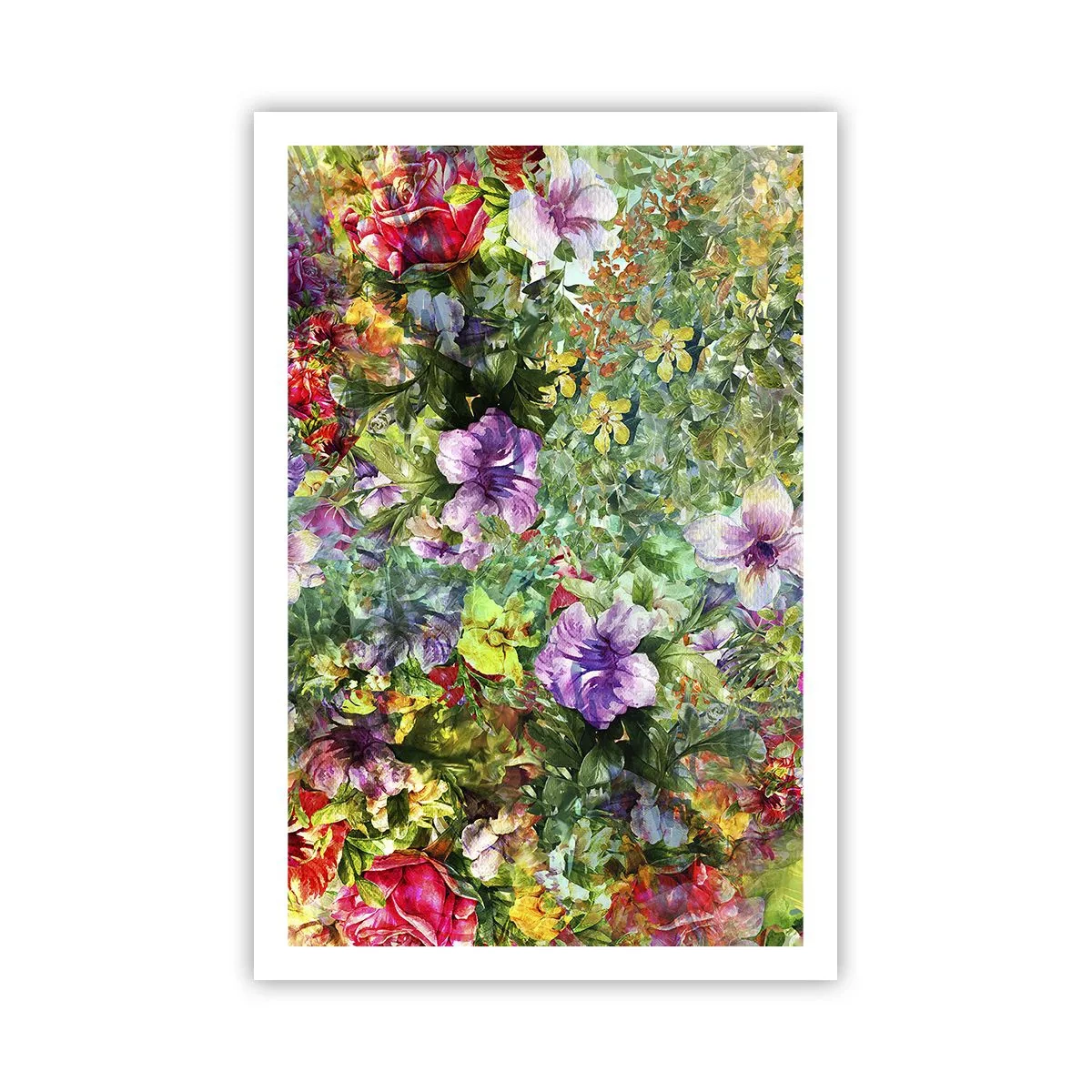 Plakat - W kwiaty na zatracenie - 61x91 cm