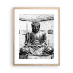 Plakat w ramie jasny dąb - U źródeł spokoju - 40x50 cm