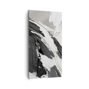 Obraz na płótnie - Abstrakcja z rozmachem - 65x120 cm