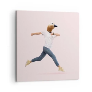 Obraz na płótnie - Szczypta absurdu - 50x50 cm