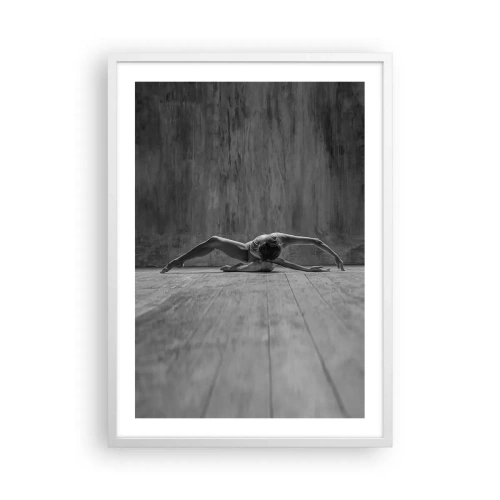 Plakat w białej ramie - Symetria odnaleziona - 50x70 cm