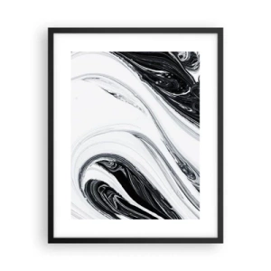 Plakat w czarnej ramie - Połączenie przeciwieństw - 40x50 cm