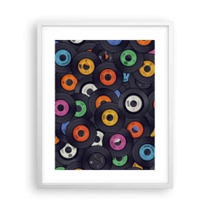 Plakat w białej ramie - Kolory klasyki - 40x50 cm
