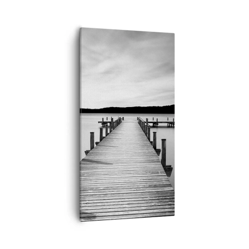 Obraz na płótnie - U wodopoju – spokoju - 55x100 cm