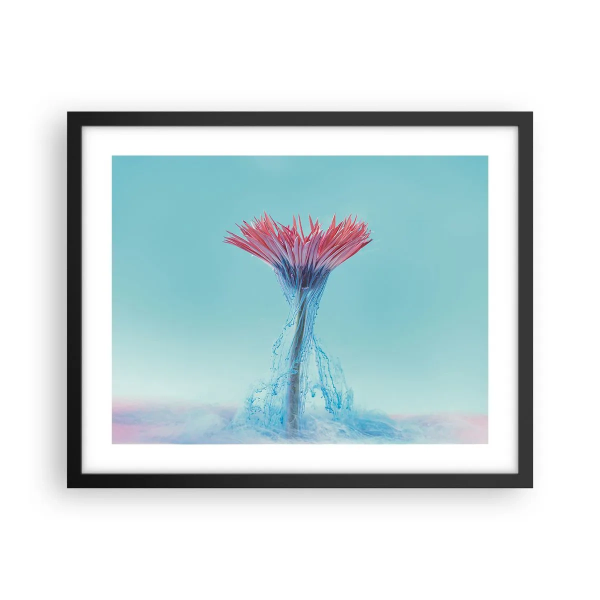 Plakat w czarnej ramie - W ożywczym objęciu - 50x40 cm