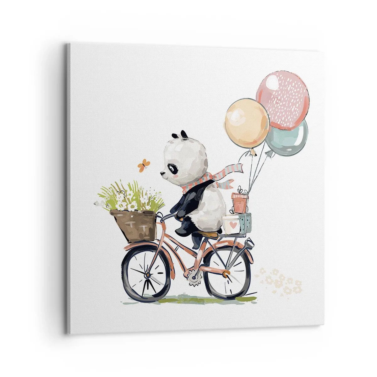 Obraz na płótnie - Szczęśliwy dzień - 60x60 cm