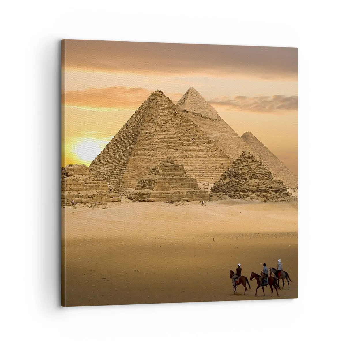 Obraz na płótnie - Bez zmian od tysięcy lat - 60x60 cm