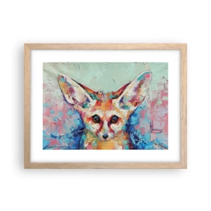 Plakat w ramie jasny dąb - Jesteście na mnie gotowi? - 40x30 cm