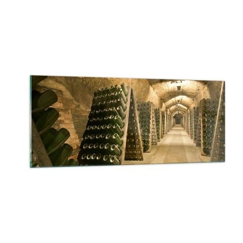 Obraz na szkle - Narodziny smaku - 100x40 cm