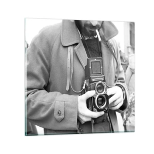 Obraz na szkle - W stylu retro - 70x70 cm