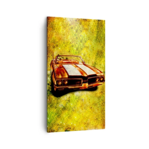 Obraz na płótnie - Moc zaklęta w kształtach - 45x80 cm