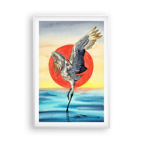 Plakat w białej ramie - Czas wracać - 61x91 cm