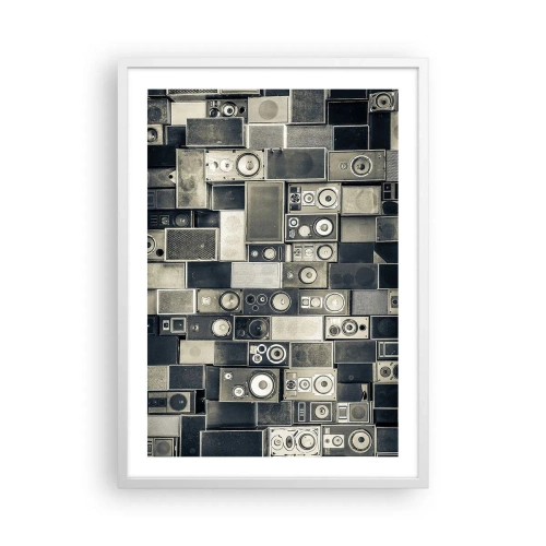 Plakat w białej ramie - I wszystko gra - 50x70 cm