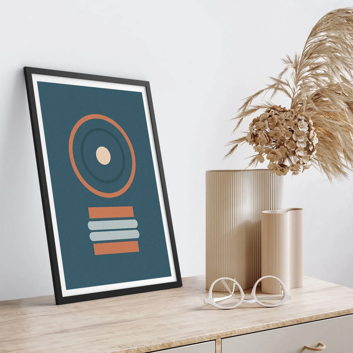 Plakat w czarnej ramie - Istota rzeczy - 40x50 cm