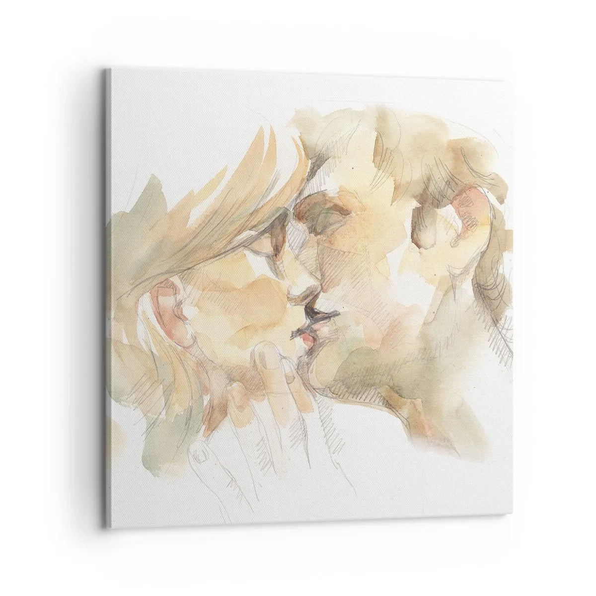 Obraz na płótnie - Odnaleziona połowa? - 60x60 cm